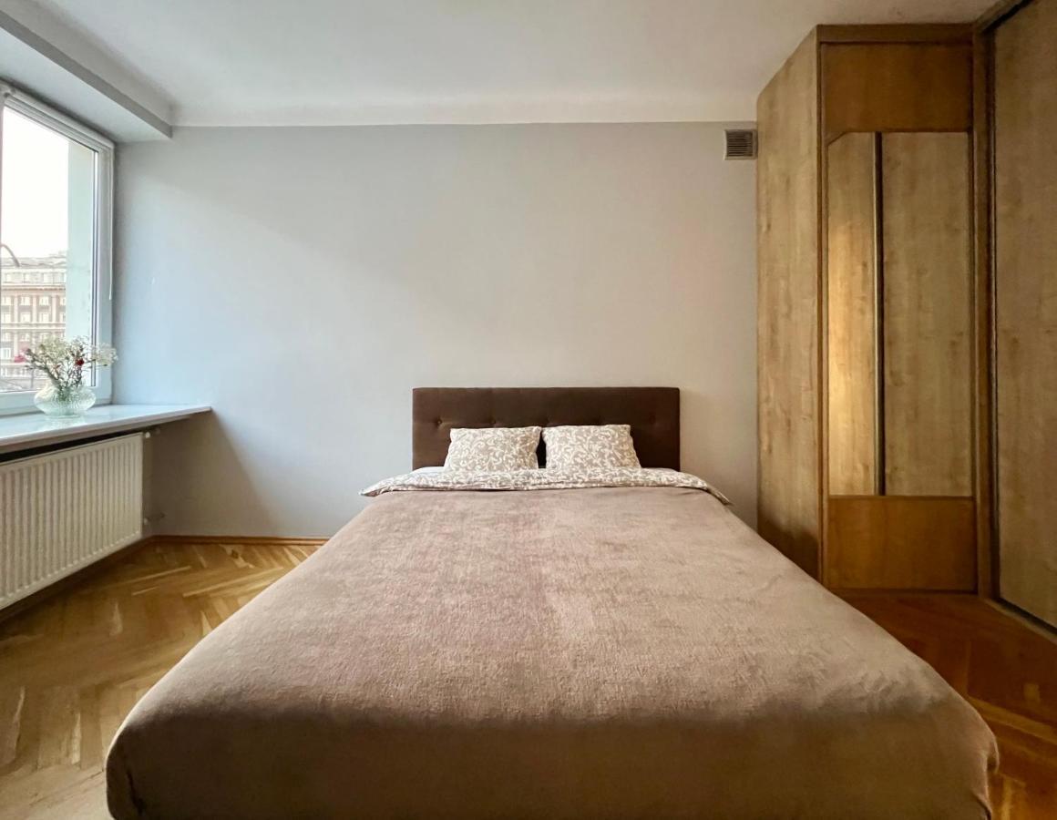 Ferienwohnung K22 Andersa 12 M Ratusz Arsenal Warschau Exterior foto